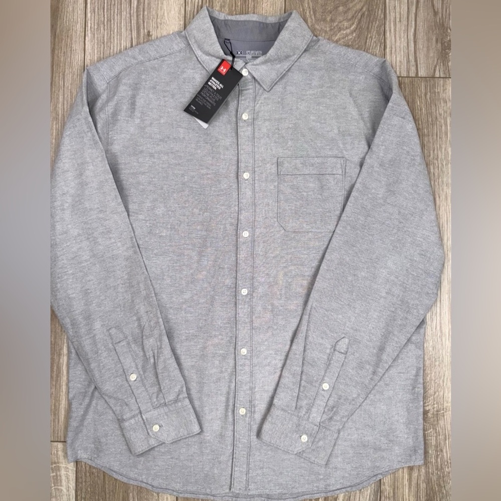 Under Armour HeatGear Button Down Shirt NWT